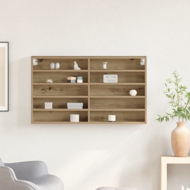 vidaXL Βιτρίνα Καμπίνας Artisan Oak 100x15x58cm Επεξεργασμένο ξύλο