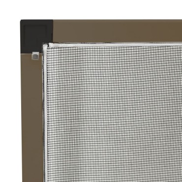 vidaXL Σήτα Εντόμων για Παράθυρα Καφέ 80 x 100 εκ.