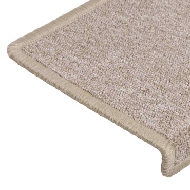 vidaXL Πατάκια Σκάλας 30 τεμ. Taupe 65x21x4 εκ.