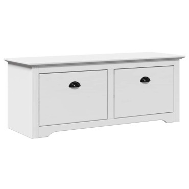 Πάγκος διαδρόμου vidaXL "BODO" Λευκό 114x40x45cm