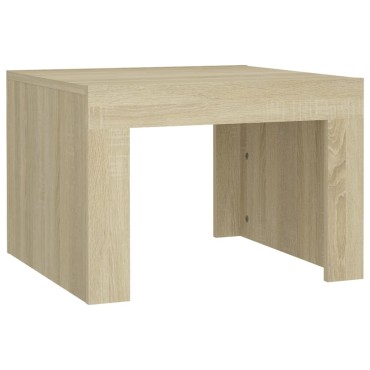 vidaXL Τραπεζάκι Σαλονιού Sonoma Δρυς 50x50x35cm Επεξεργασμένο Ξύλο 1 τεμ.