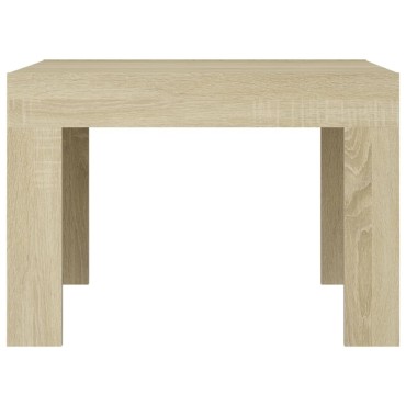 vidaXL Τραπεζάκι Σαλονιού Sonoma Δρυς 50x50x35cm Επεξεργασμένο Ξύλο 1 τεμ.