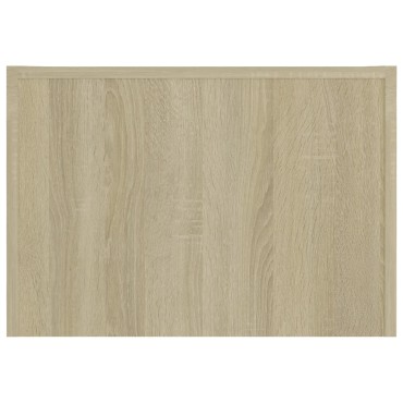 vidaXL Τραπεζάκι Σαλονιού Sonoma Δρυς 50x50x35cm Επεξεργασμένο Ξύλο 1 τεμ.