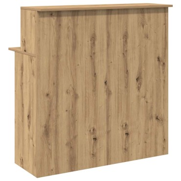 vidaXL Γραφείο υποδοχής 100x50x103,5cm Επεξεργασμένο Ξύλο 1 τεμ.