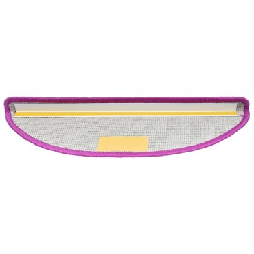 vidaXL Πατάκια για σκάλες 30 τεμάχια Βιολετί 65x21x4 cm