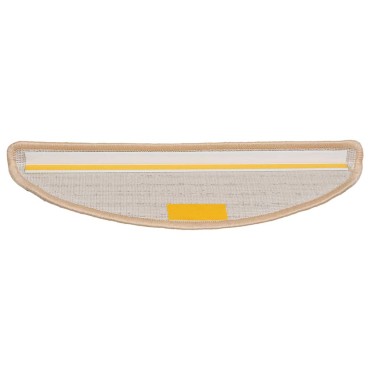 vidaXL Πατάκια για σκάλες 30 τεμάχια Κρέμα 56x17x3 cm