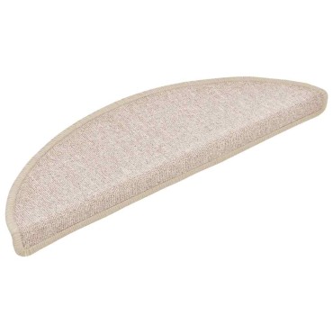 vidaXL Στρώματα για σκάλες 30 τεμάχια Taupe 56x17x3 cm