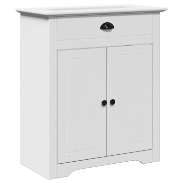 vidaXL Ντουλάπι νιπτήρα μπάνιου "BODO" Λευκό 70x35x80cm