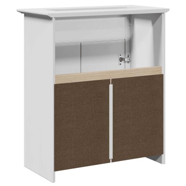 vidaXL Ντουλάπι νιπτήρα μπάνιου "BODO" Λευκό 70x35x80cm