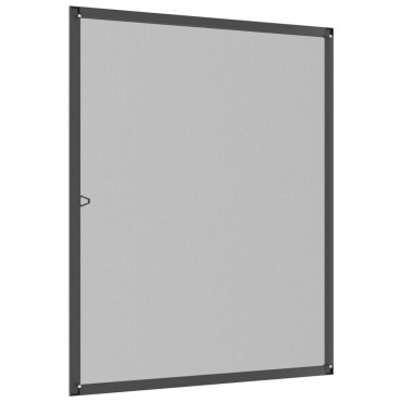 vidaXL Σήτα Εντόμων για Παράθυρα Ανθρακί 100 x 120 εκ.