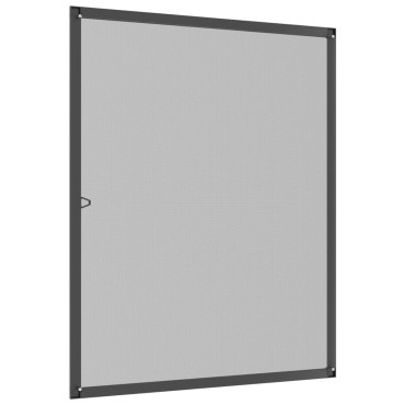 vidaXL Σήτα Εντόμων για Παράθυρα Ανθρακί 80 x 100 εκ.