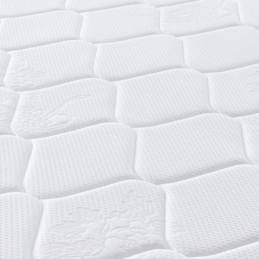 vidaXL Στρώμα με Pocket Springs Μεσαία Σκληρότητα 140x190cm 1 τεμ. - Διπλό