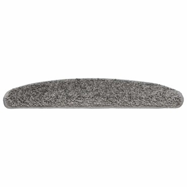 vidaXL Πατάκια για σκάλες 30 τεμάχια Γκρι 65x21x4 cm