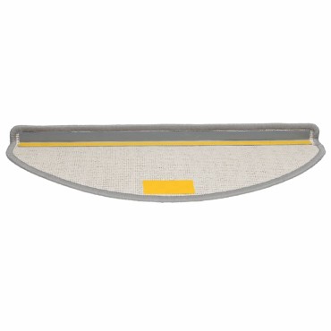 vidaXL Πατάκια για σκάλες 30 τεμάχια Γκρι 65x21x4 cm