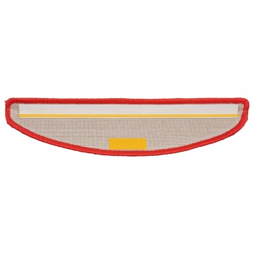 vidaXL Πατάκια για σκάλες 20 τεμάχια Κόκκινο 56x17x3 εκ.