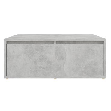 vidaXL Τραπεζάκι Σαλονιού Γκρι Σκυρ. 80x80x31cm Μοριοσανίδα 1 τεμ.