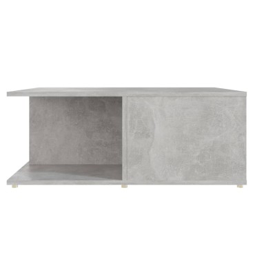 vidaXL Τραπεζάκι Σαλονιού Γκρι Σκυρ. 80x80x31cm Μοριοσανίδα 1 τεμ.