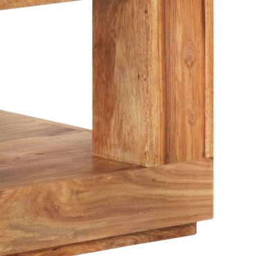 vidaXL Τραπεζάκι Σαλονιού 45x45x40cm από Μασίφ Ξύλο Ακακίας 1 τεμ.