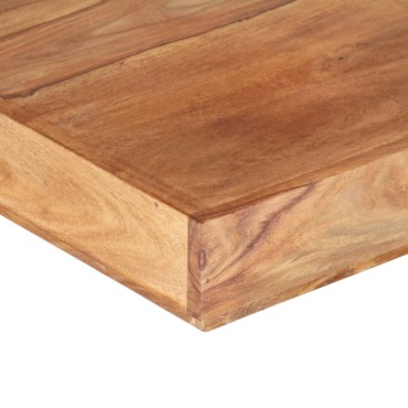 vidaXL Τραπεζάκι Σαλονιού 45x45x40cm από Μασίφ Ξύλο Ακακίας 1 τεμ.