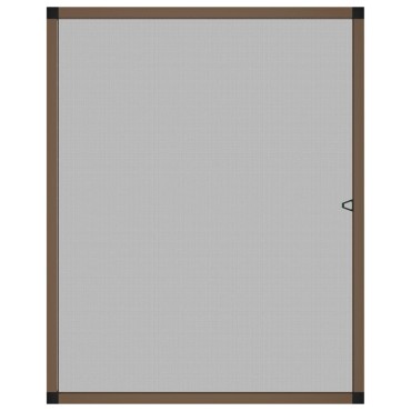 vidaXL Σήτα Εντόμων για Παράθυρα Καφέ 100 x 120 εκ.