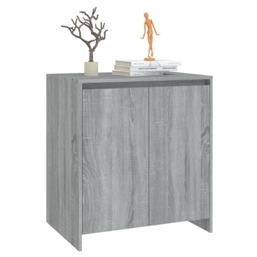 vidaXL Μπουφές Γκρι Sonoma 70x41x75cm από Επεξεργασμένο Ξύλο 1 τεμ.