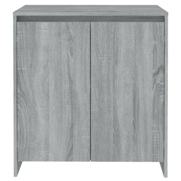 vidaXL Μπουφές Γκρι Sonoma 70x41x75cm από Επεξεργασμένο Ξύλο 1 τεμ.