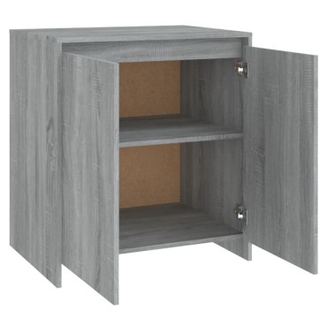 vidaXL Μπουφές Γκρι Sonoma 70x41x75cm από Επεξεργασμένο Ξύλο 1 τεμ.