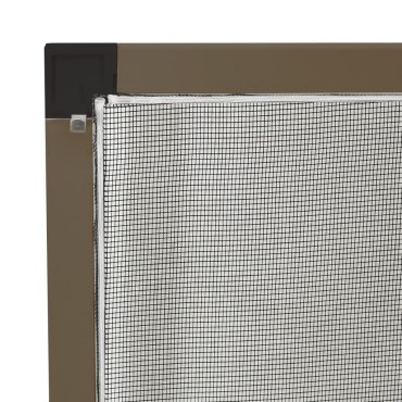 vidaXL Σήτα Εντόμων για Παράθυρα Καφέ 80 x 120 εκ.
