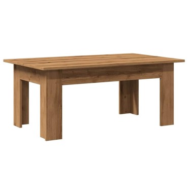 vidaXL Τραπεζάκι Σαλονιού Αρτισιανή Δρυς 100x60x42cm Επεξ. Ξύλο 1 τεμ.