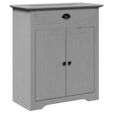 vidaXL Ντουλάπι νιπτήρα μπάνιου BODO Γκρι 70x35x80cm