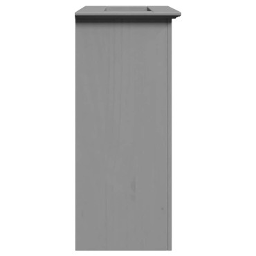 vidaXL Ντουλάπι νιπτήρα μπάνιου BODO Γκρι 70x35x80cm