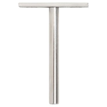 vidaXL Πλωτά στηρίγματα ραφιών 12 τεμ. Ø10x100 χιλ. Ανθρακοχάλυβας