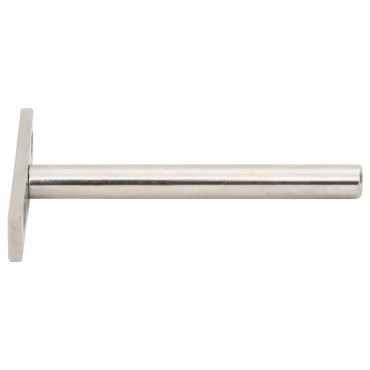 vidaXL Πλωτά στηρίγματα ραφιών 12 τεμ. Ø10x100 χιλ. Ανθρακοχάλυβας