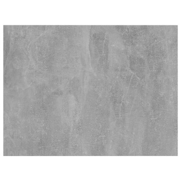 vidaXL Ράφια Βιβλιοθήκης 4 τεμ. Γκρι Σκυροδ. 40x30x1,5cm Επεξ.Ξύλο