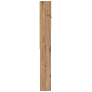 vidaXL Ντουλάπι Πλυντηρίου τεχνίτης Δρυς 64 x 25,5 x 190 εκ.