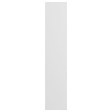 vidaXL Παπουτσοθήκη Τοίχου Λευκή 60x18x90cm από Μοριοσανίδα