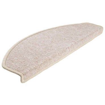 vidaXL Πατάκια για σκάλες 30 τεμάχια Taupe 65x24x4 cm