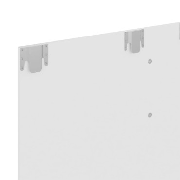 vidaXL Έπιπλο Τηλεόρασης Τοίχου Λευκό 120x23,5x90cm Μοριοσανίδα