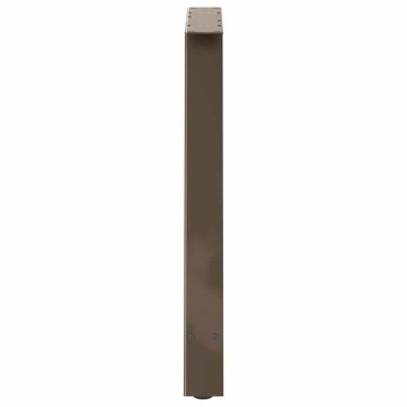 vidaXL Πόδια Τραπεζαρίας Σχήματος Α 2 τεμ. 80x(72-73)cm Ατσάλι