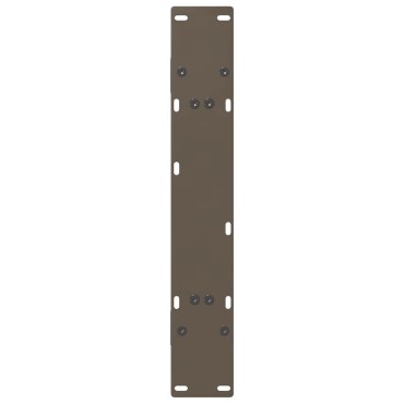vidaXL Πόδια Τραπεζαρίας Σχήματος Α 2 τεμ. 80x(72-73)cm Ατσάλι