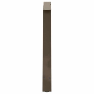 vidaXL Πόδια Τραπεζαρίας Σχήματος Α 2 τεμ. 100x(72-73)cm Ατσάλι