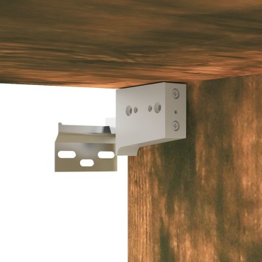 vidaXL Έπιπλα Τηλεόρασης 8 τεμ. Καπνιστή Δρυς 60x30x30cm Επεξεργ.Ξύλο