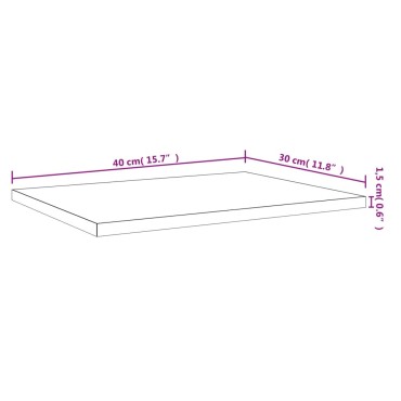 vidaXL Ράφια Τοίχου 4 τεμ. Γκρι Sonoma 40x30x1,5cm Επεξεργ. Ξύλο