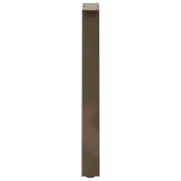 vidaXL Πόδια Τραπεζαρίας Σχήματος Α 2 τεμ. 50x(72-73)cm Ατσάλι