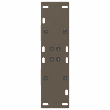 vidaXL Πόδια Τραπεζαρίας Σχήματος Α 2 τεμ. 50x(72-73)cm Ατσάλι