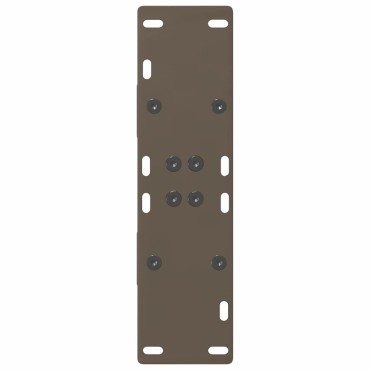 vidaXL Πόδια Τραπεζαρίας Σχήματος Α 2 τεμ. 60x(72-73)cm Ατσάλι