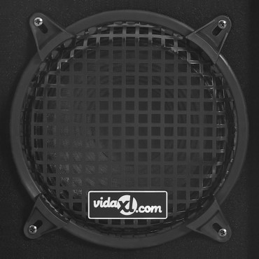 vidaXL Ηχεία Επαγγελματικά Παθητικά Hifi 2 τεμ. Μαύρα 800 W