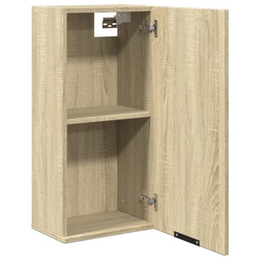 vidaXL Ντουλάπι Μπάνιου Επιτοίχιο Sonoma Δρυς 32x20x67cm 1 τεμ.