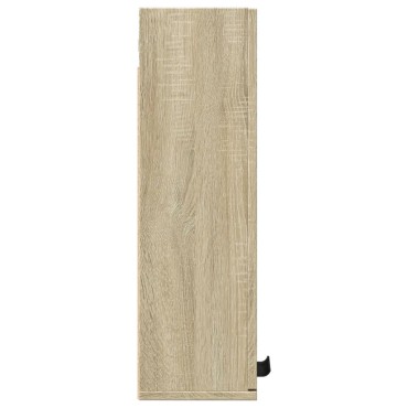 vidaXL Ντουλάπι Μπάνιου Επιτοίχιο Sonoma Δρυς 32x20x67cm 1 τεμ.