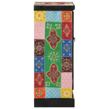 vidaXL Ντουλάπι με Πόρτες Χειροποίητο 53x30x75cm Μασίφ Ξύλο Μάνγκο 1 τεμ.